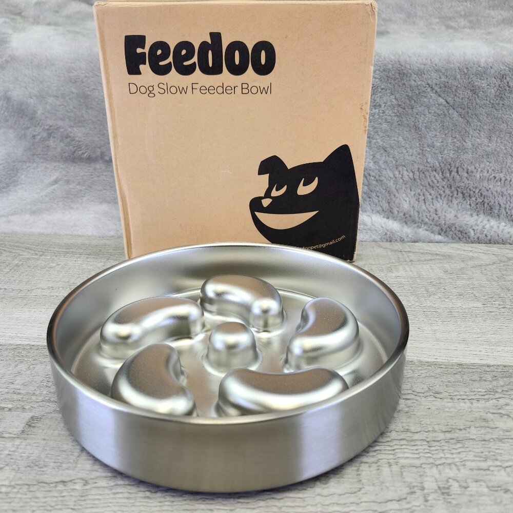 Feedoo Dog Slow Feeder Bowl 2 Cup